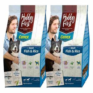 HobbyFirst Canex 2x  Adult Vis - Rijst 12 kg