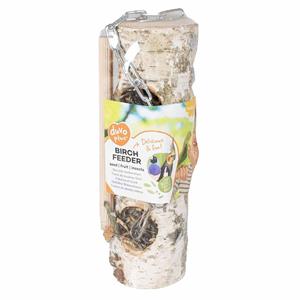 Duvo+ Gevulde berkenstam feeder +/-220g