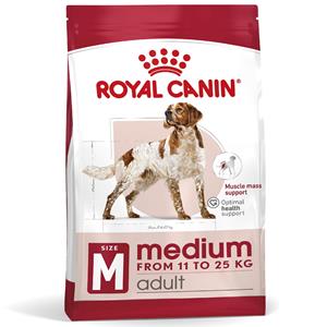 Royal Canin Size 15 + 3kg Gratis! Medium Adult Royal Canin Hondenvoer
