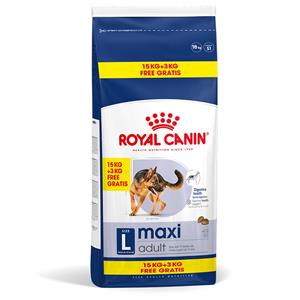 Royal Canin Size 15 + 3kg Gratis! Maxi Adult Royal Canin Hondenvoer