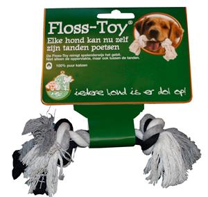 Gebr de boon Flosstoy zwart wit mini - 