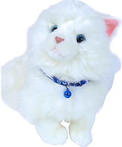 Gebr de boon Kattenhalsband nylon bubble blauw reflecterend - 