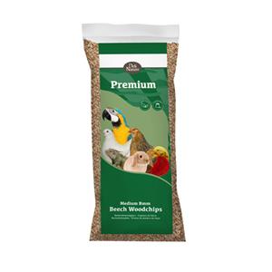 Deli Nature Premium beukenhoutsnippers Midden 8MM 12,5KG