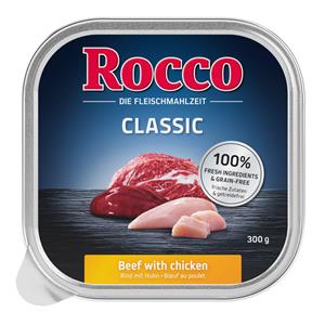 Rocco 9x300g Rund met Kip  Hondenvoer