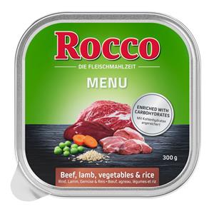 Rocco Menu 9 x 300g Hondenvoer - Rund met Lam