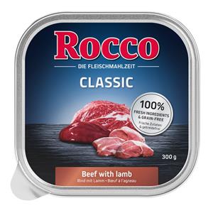 Rocco 9x300g Rund met Lam  Hondenvoer