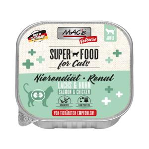 MAC's Vetcare 16x 100g  Katten Nierendieet / Renal Zalm & Kip Kattenvoer nat