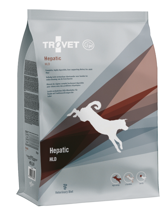 Trovet Hepatic HLD Hond 3kg