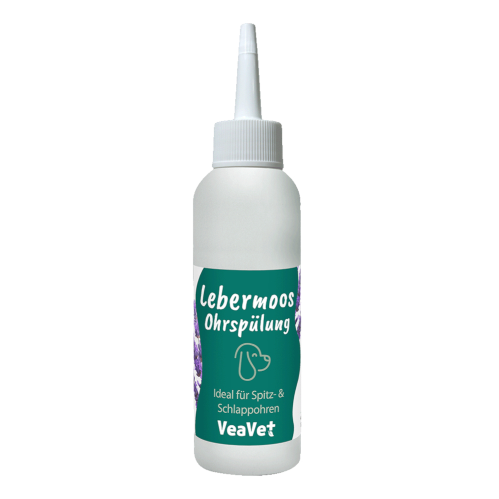 VeaVet 100ml  leverkruid oor spoeling voor hondenverzorging