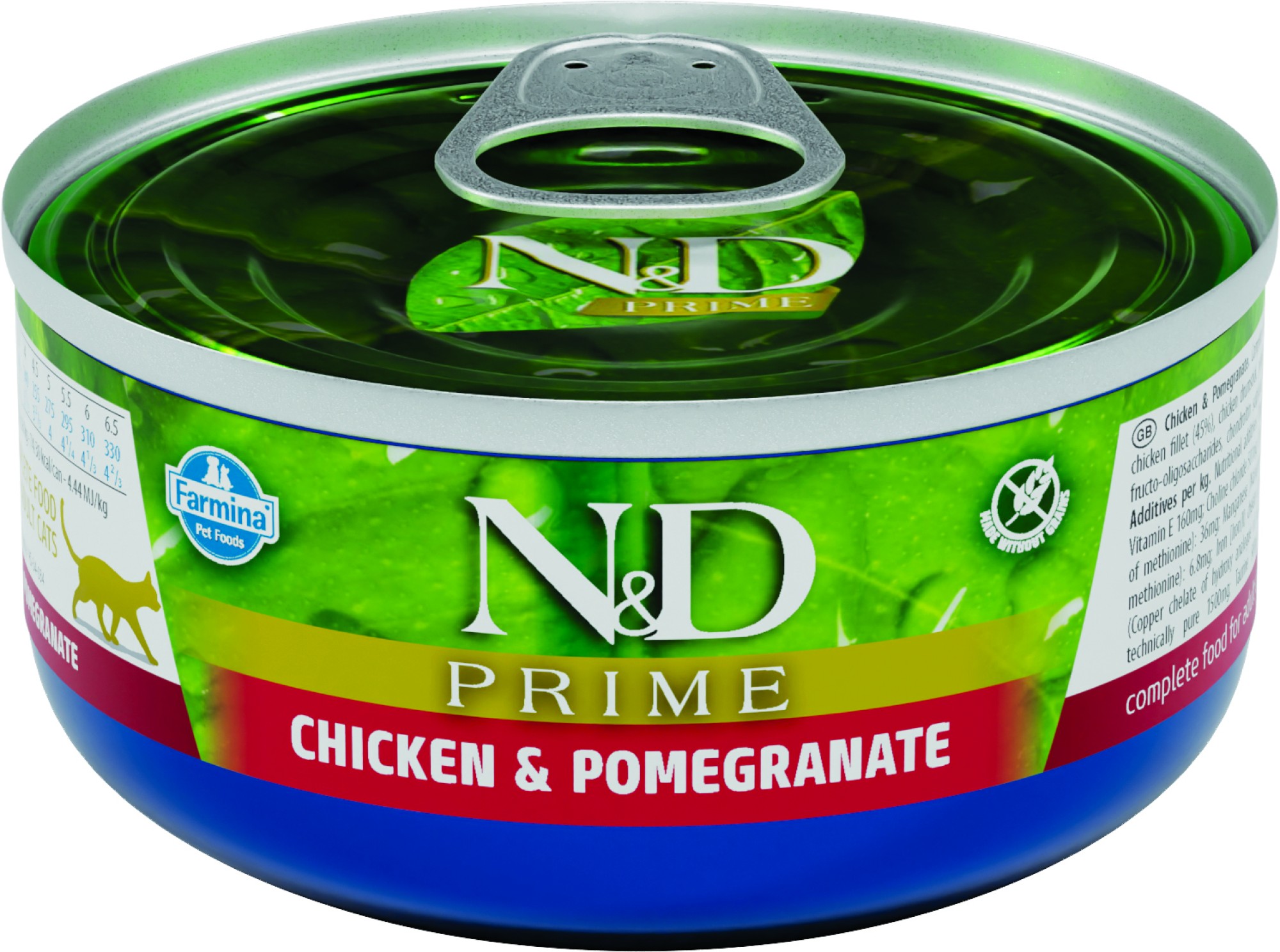 N&D Prime natvoeding voor de kat Kip 70 gr. - per 24 stuks