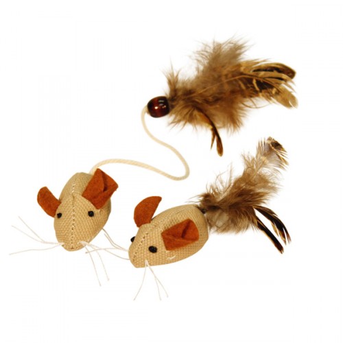 Kerbl Nature Speelmuis Met Veer