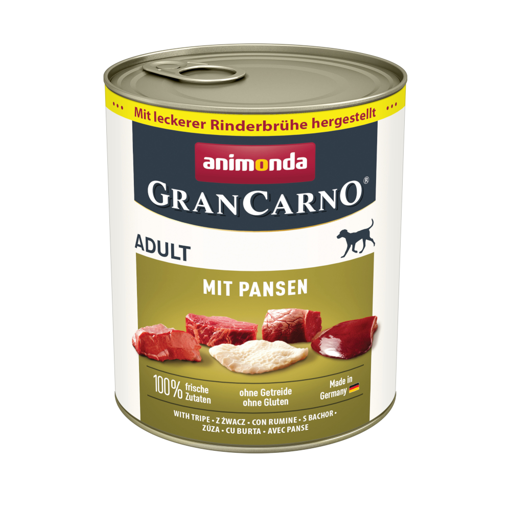 Animonda GranCarno Voordeelpakket  Original Adult 12 x 800 g - met Pens