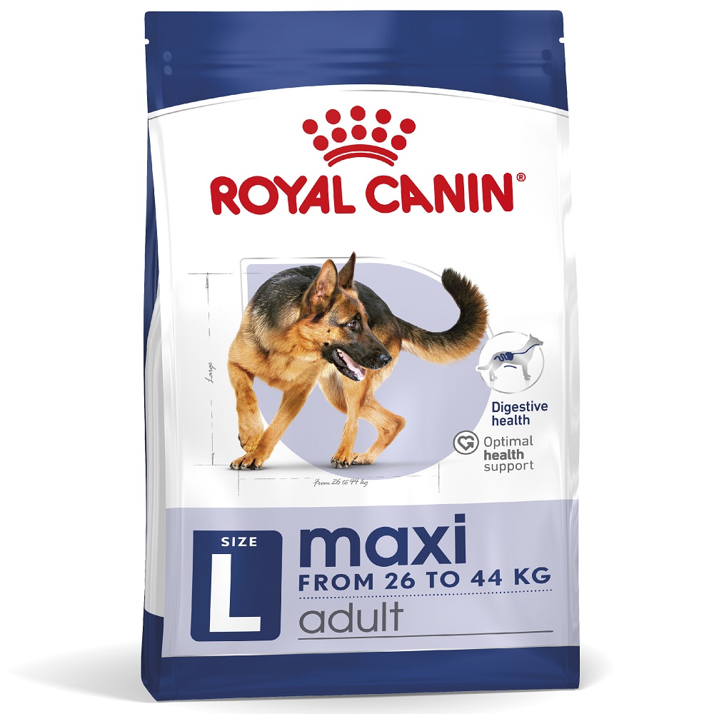 Royal Canin Size 10kg Royal Canin Maxi Adult Gevogelte, Rund en Varken droog hondenvoer