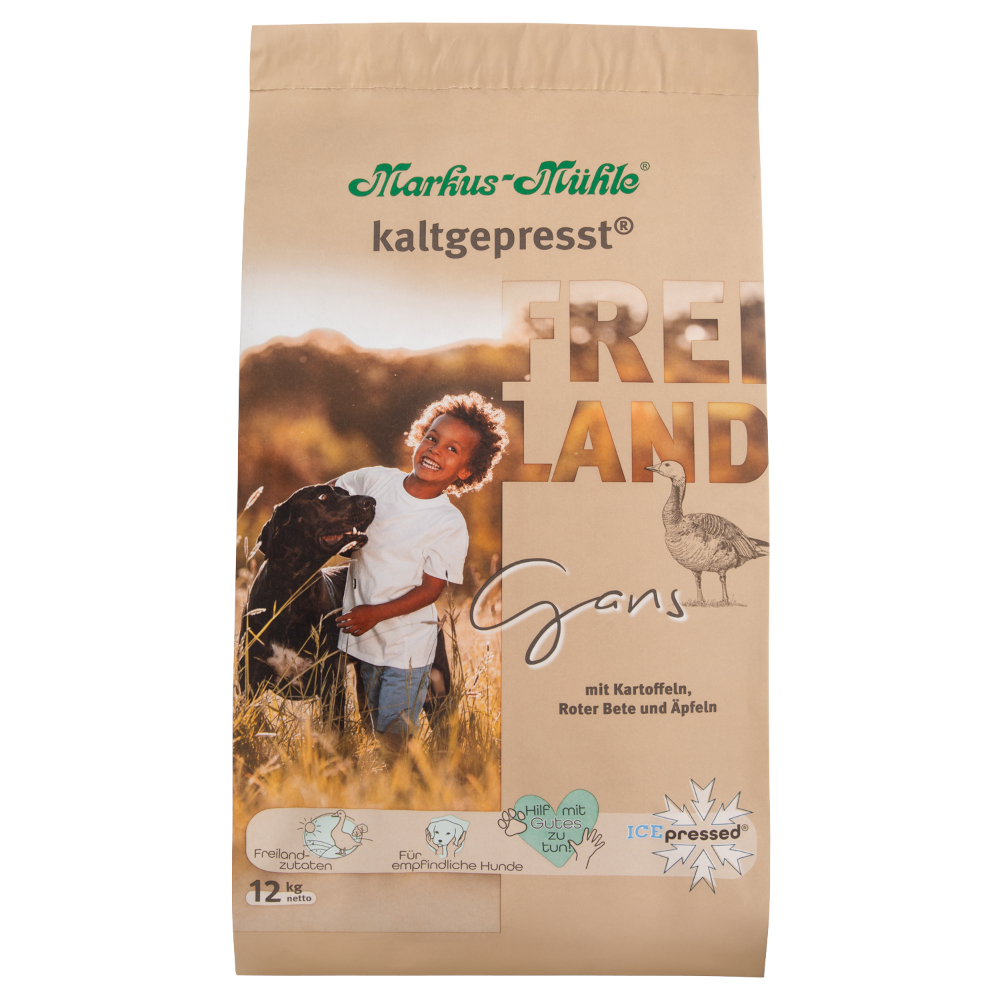 Markus Mühle 12kg Markus-Mühle scharrelgans droogvoer voor honden