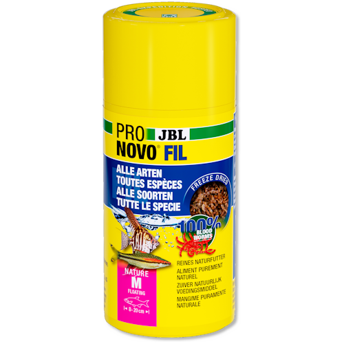 JBL ProNovo Fil - Gevriesdroogde rode muggenlarven 100ML