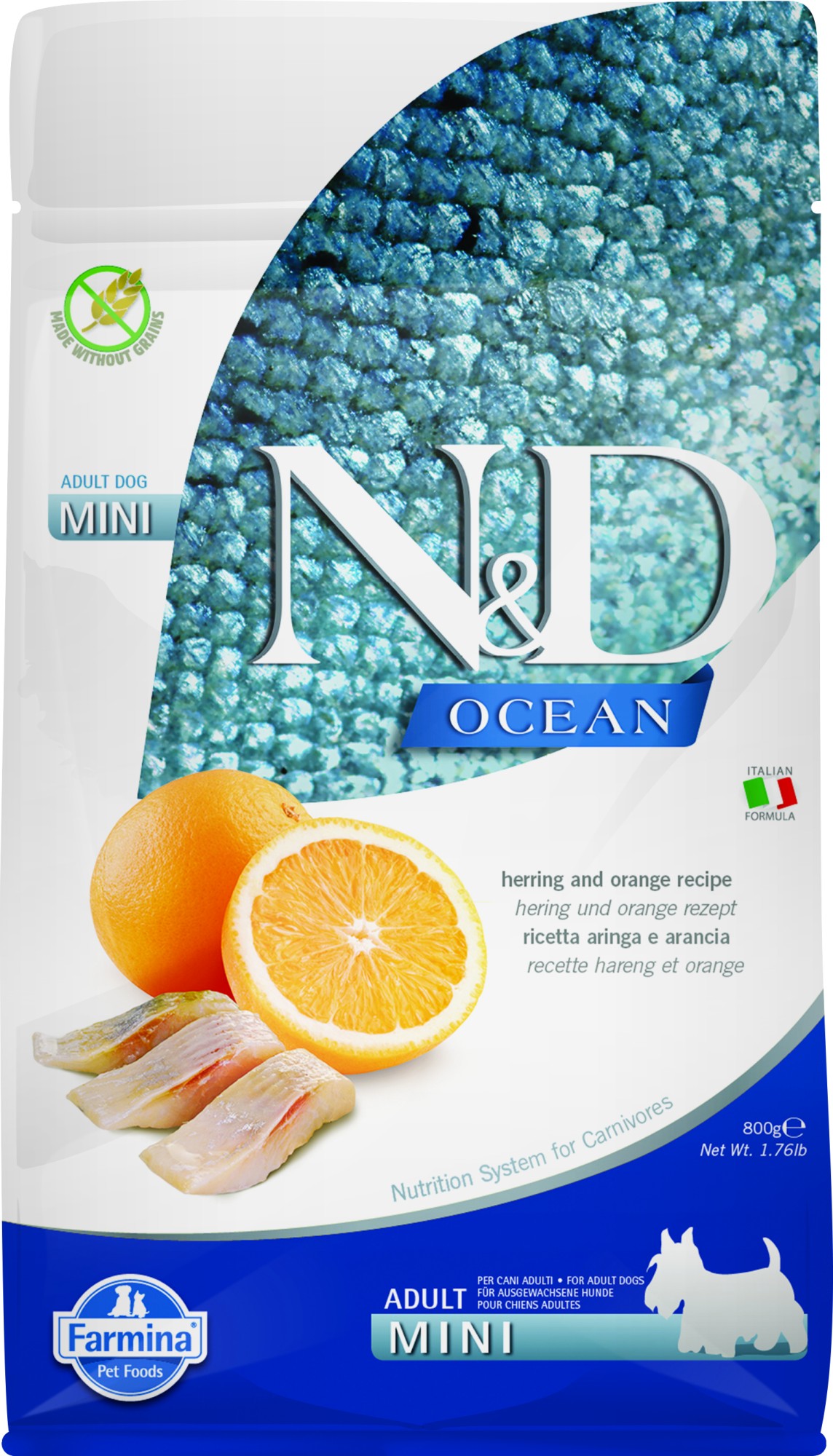 N&D Ocean hondenvoeding Haring small breed 800 gr.