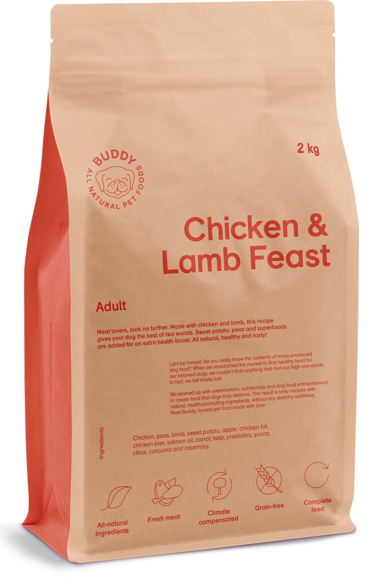 BUDDY Chicken + Lamb Feast 2 kg