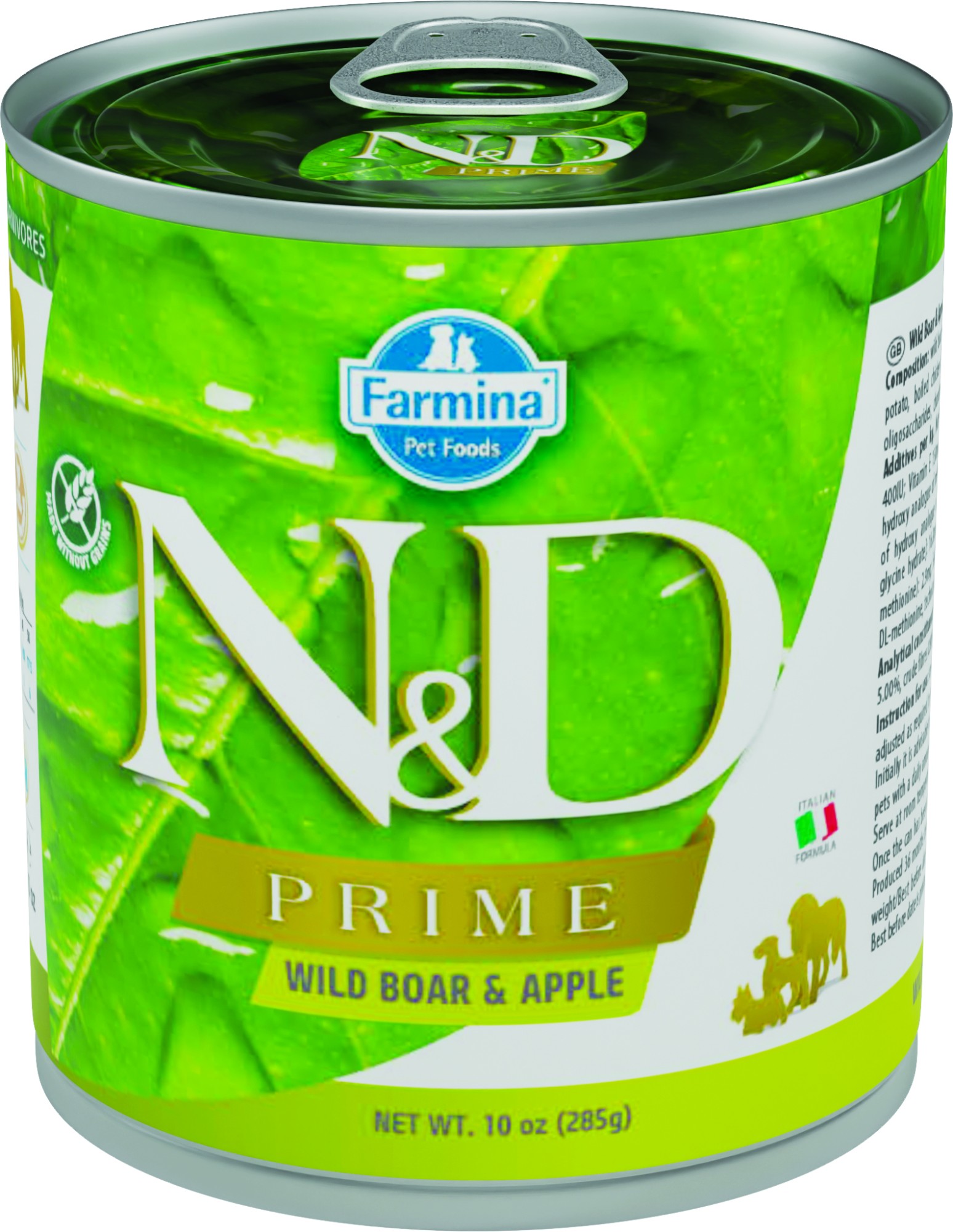 N&D Prime natvoeding voor de hond Wild Zwijn 285 gr. - per 6 stuks
