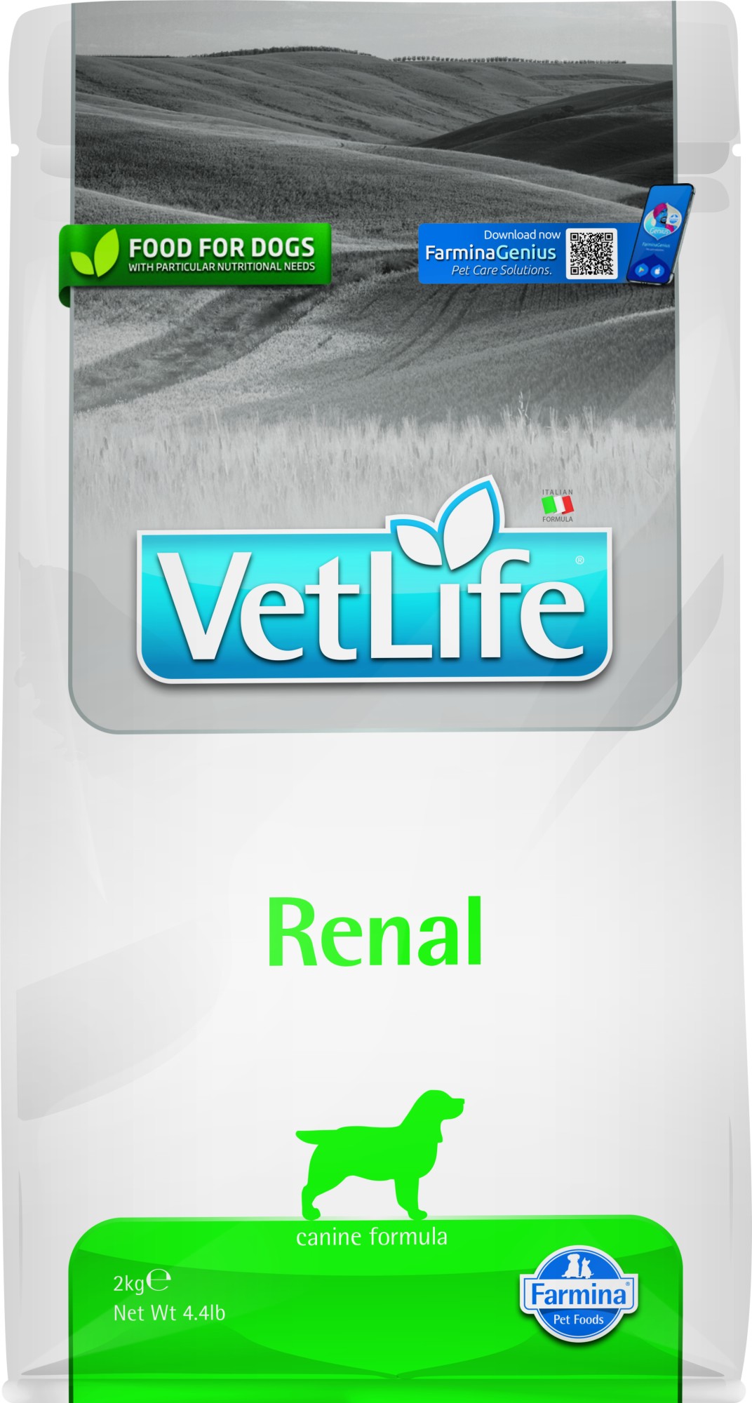 VET LIFE hondenvoeding Renal 2 kg