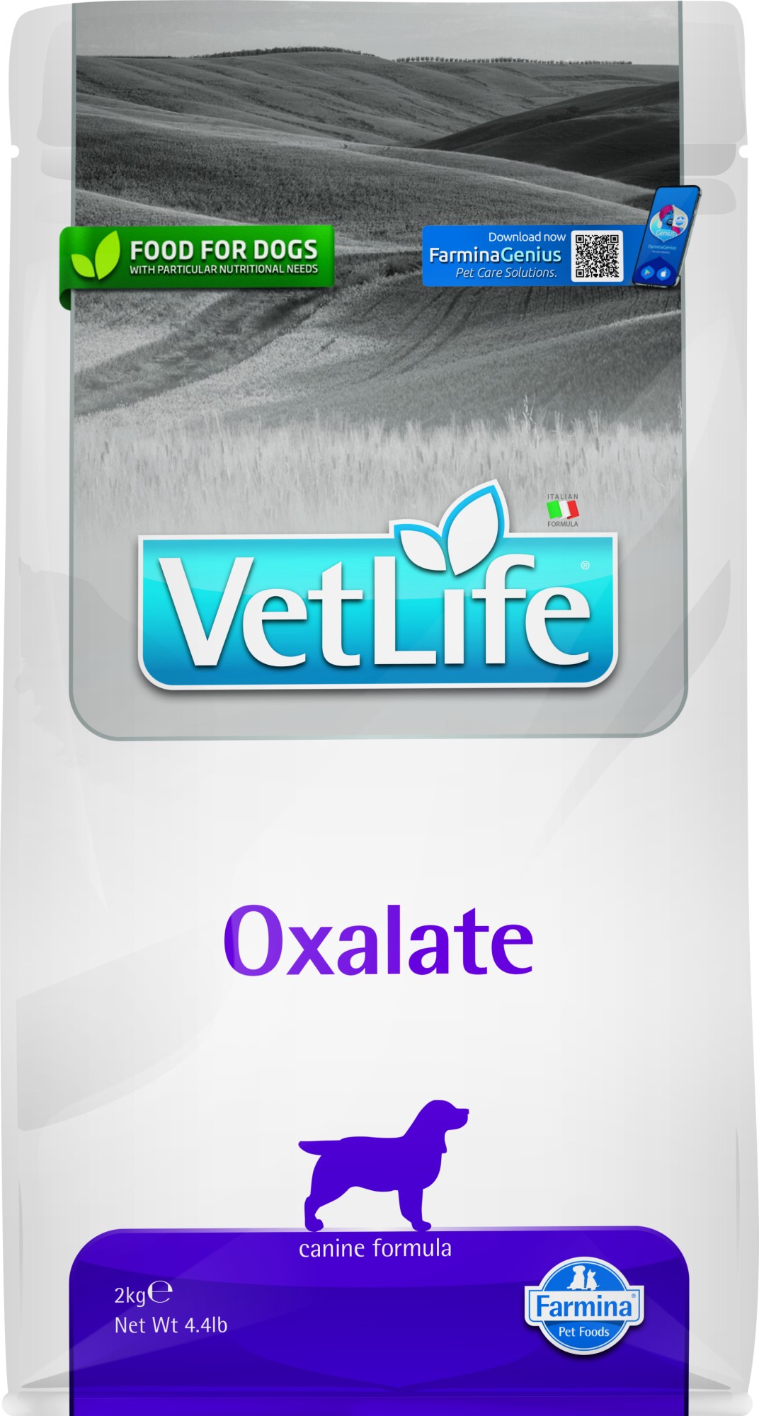 VET LIFE hondenvoeding Oxalate 2 kg