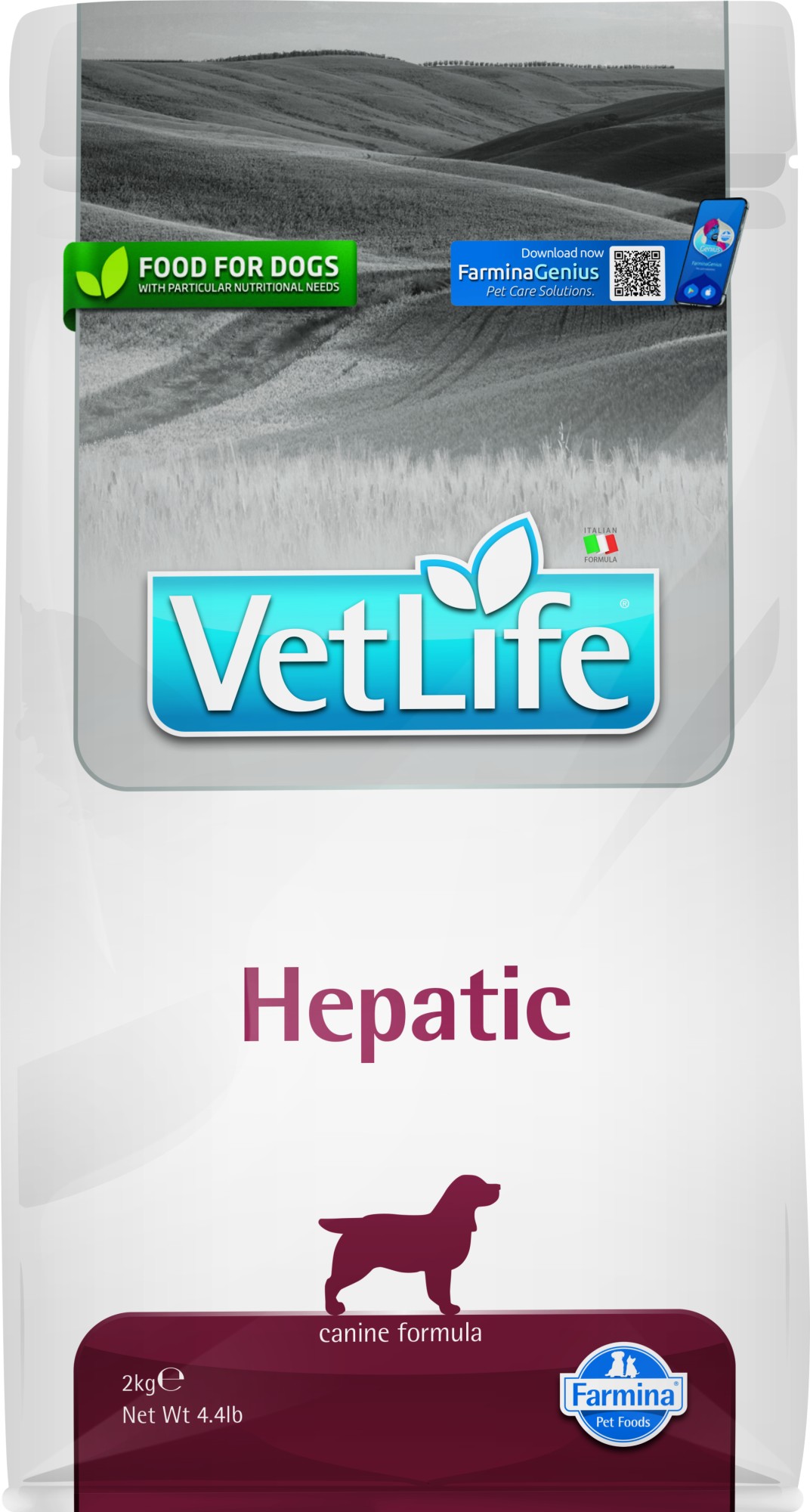 VET LIFE hondenvoeding Hepatic 2 kg