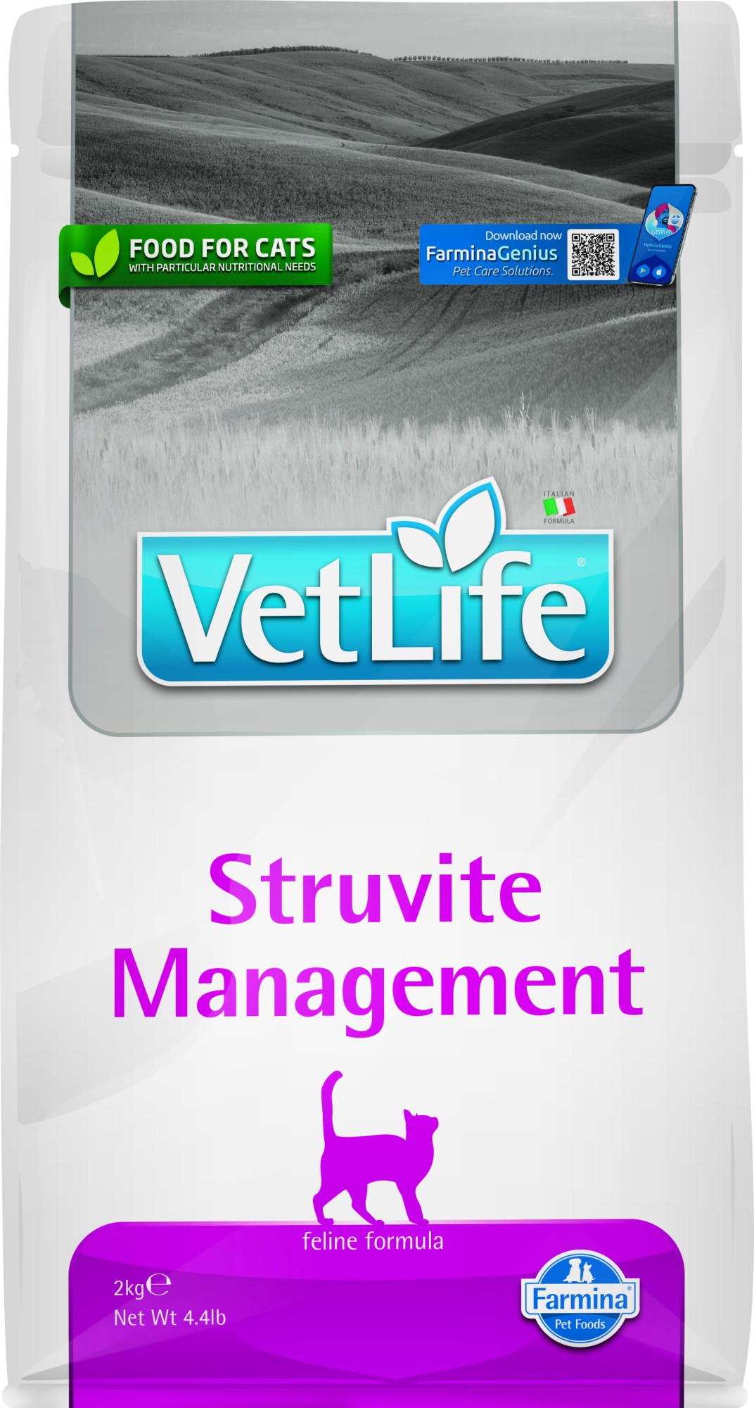 VET LIFE kattenvoeding Struvite Management 2 kg