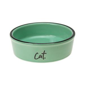 Karlie keramische kattenbak, groen 200ml &Oslash;12cm