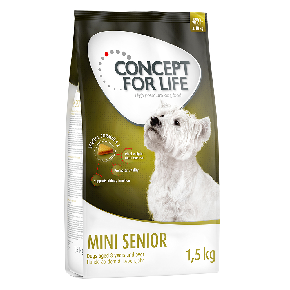 Concept for Life Mini Senior Hondenvoer - Dubbelpak 2 x 3 kg