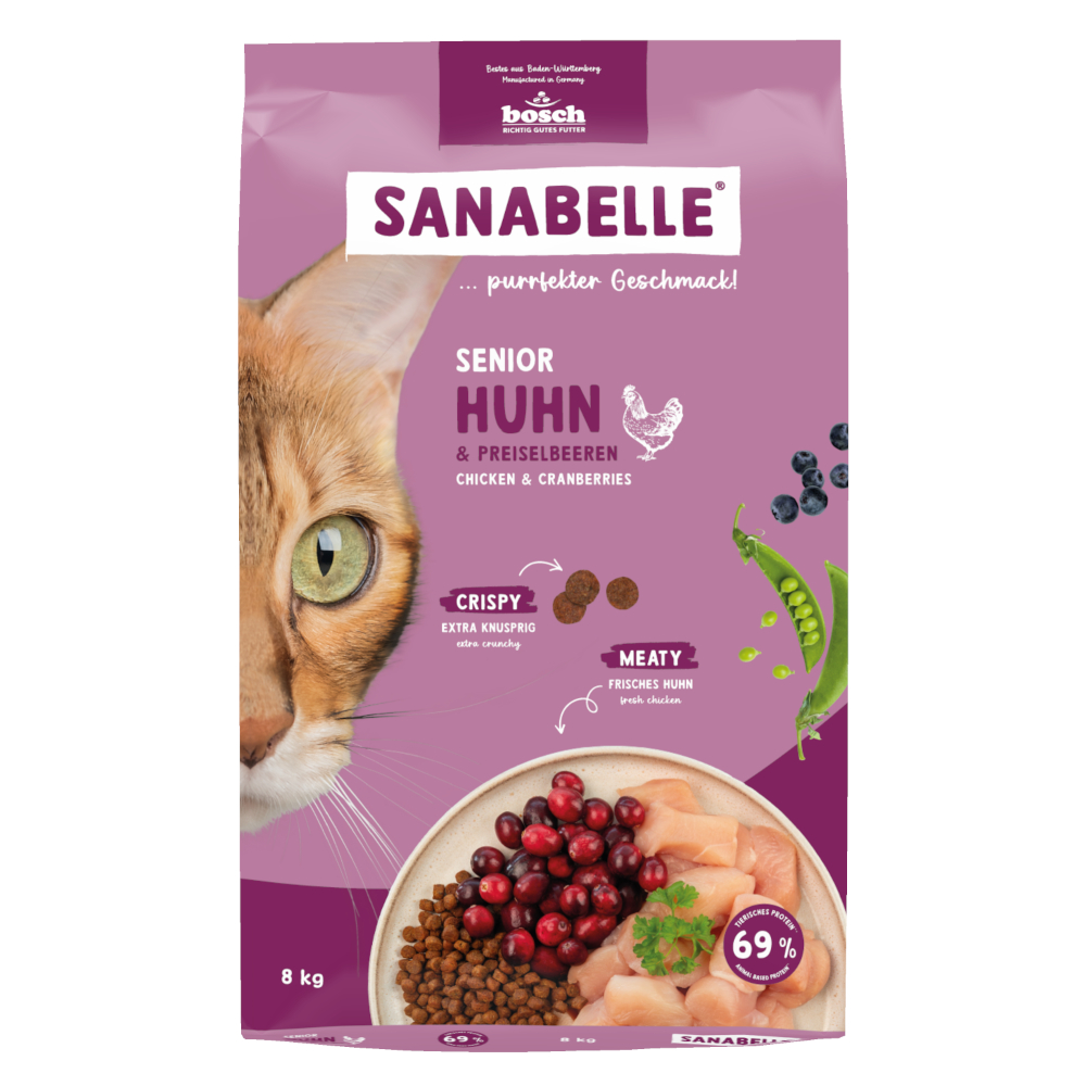 Sanabelle Senior Kattenvoer - 8 kg