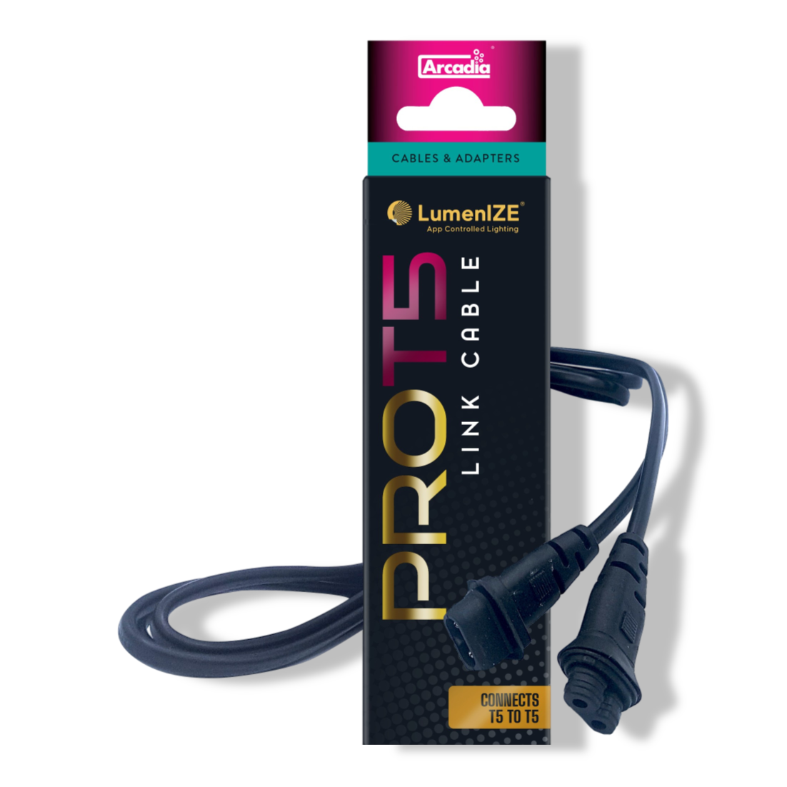 Aquadistri Lumenize t5 to t5 1.2m link cable Arcadia - 