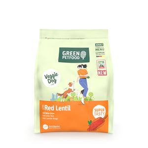Green Petfood 900g  Veggie Dog met rode linzen droogvoer voor honden