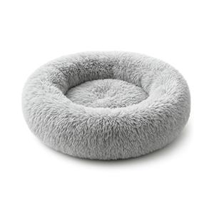 Pecco Ronde mand voor hond en kat - 50 cm - Lichtgrijs fluffy