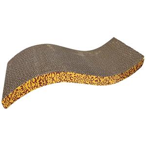 Cat It Krabbord S-vorm met Catnip - moderne golfvormige krabplank met stijlvol design voor katten
