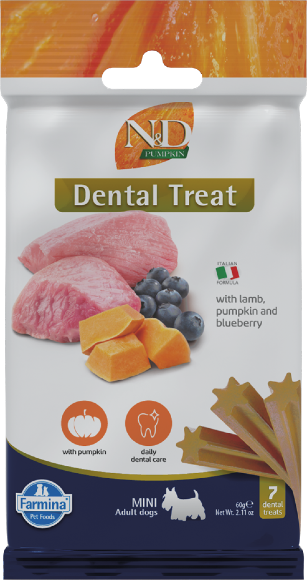 N&D Dental Treats Pumpkin Lam small breed