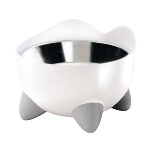 Cat It Verhoogde Voerbak â€“ ergonomische kattenvoerbak met 2 RVS bakjes, vaatwasmachinebestendig â€“ 2 &times; 200 ml
