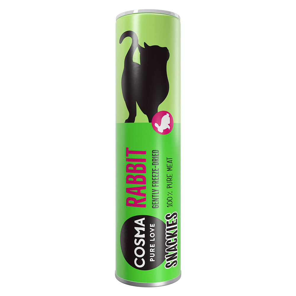 Cosma 5x Konijn (120g) Snackies  Kattensnacks