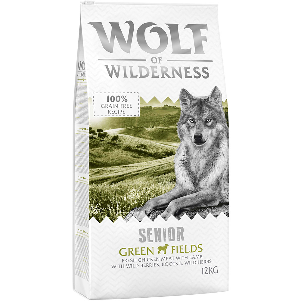 Wolf of Wilderness 12kg Senior  Hondenvoer