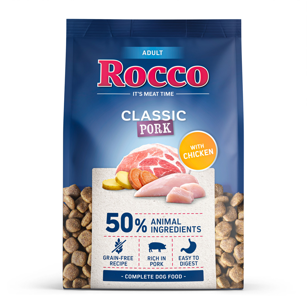 Rocco Adult Klassiek Varkensvlees met Kip 10 kg