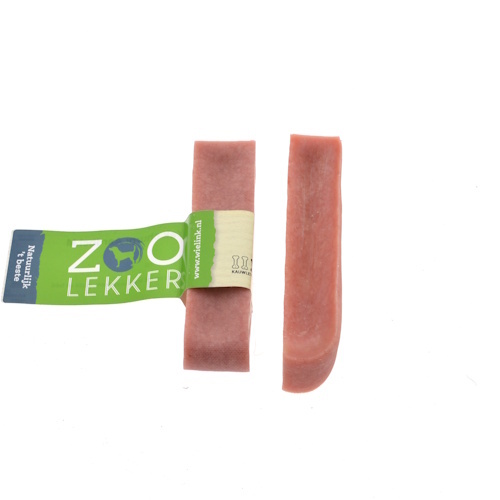 Zoolekker Himalaya Yak Churpi Aardbei voor honden - natuurlijke harde kauwsnack met fruitsmaak, Medium en Large Large