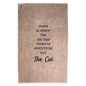 TIAKI badhanddoek Home voor katten 140x90cm voor kattenliefhebbers