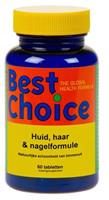 Best Choice Huid Haar & Nagelformule Tabletten 60 st
