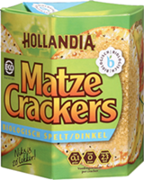 Hollandia Matzes Hollandia Biologische Matze Crackers Spelt 100gr