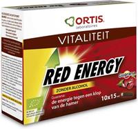 Ortis Red Energy Alcoholvrij 10x15ml