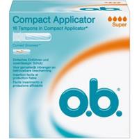 O.B. Tampons ProComfort Applicator Super 16st