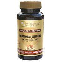 Artelle Rhodiola & Ginseng Energiebalans Capsules