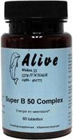 Alive Vitamine b super b50 complex 60tab