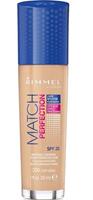 Rimmel London MATCH PERFECTION foundation #200 -soft beige