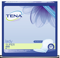 Inkontinenz-Einlagen Tena Lady Super (30 Stück)