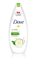 Dove GO FRESH pepino & té verde gel ducha hidratante 500 ml
