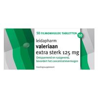 Leidapharm Valeriaan Extra Sterk 125mg Tabletten 50st